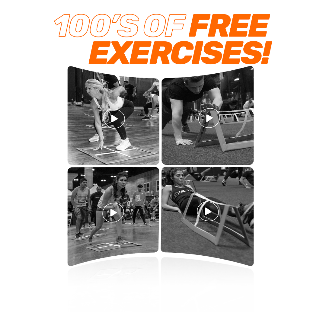 Penalty Box Fit Training Tool - Athletics - CrossFit Workouts 4 Square Grid